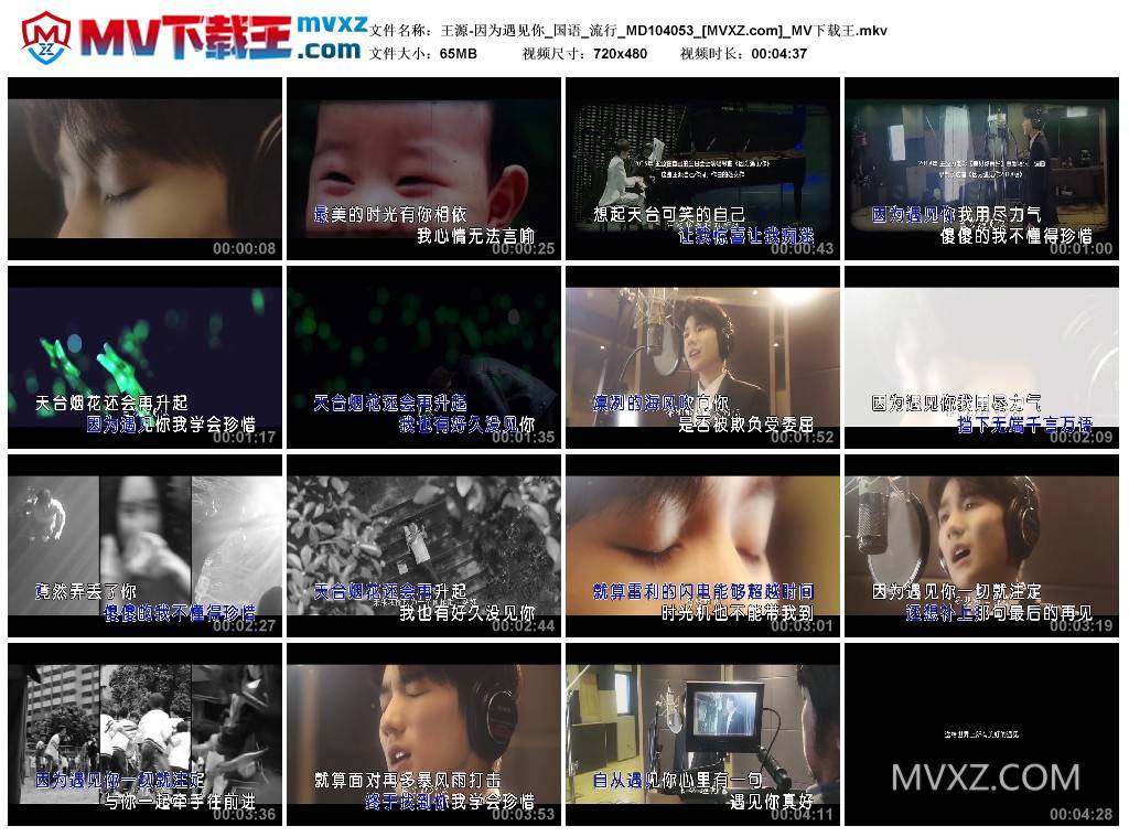 王源-因为遇见你_国语_流行_MD104053